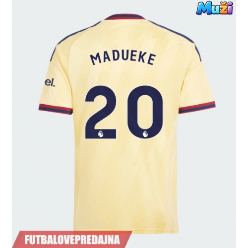 Lacne Muži Futbalové dres Arsenal Noni Madueke #20 2026-27 Krátky Rukáv - Tretina